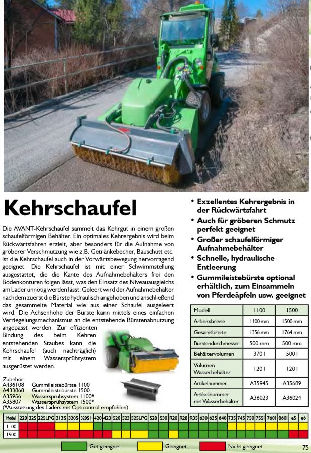 Päddock Kehrmaschine
