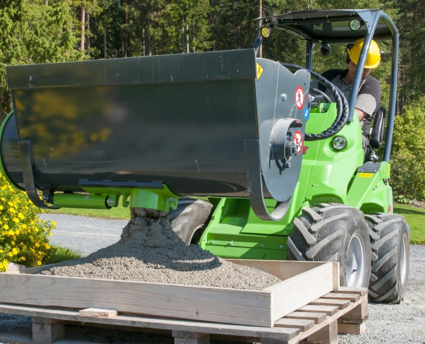 Betonmischschaufel Zwangsmischer Baumaschinen