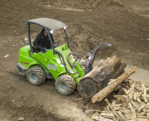 Avant Holzgreifer für Palettengabel