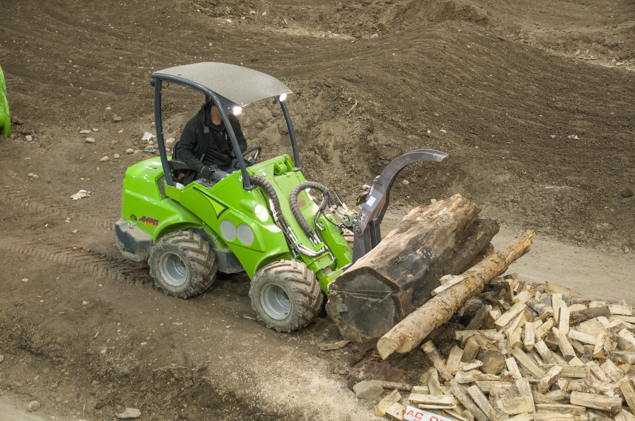 Avant Holzgreifer für Palettengabel