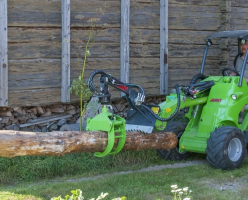 Holzgreifer mit Rotation Avant