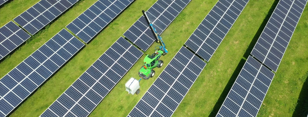 Reinigungsbürste PV Photovoltaik Reinigungsmaschine