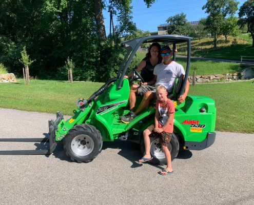 Familie Gatterbauer Wallsee Hofing Avant