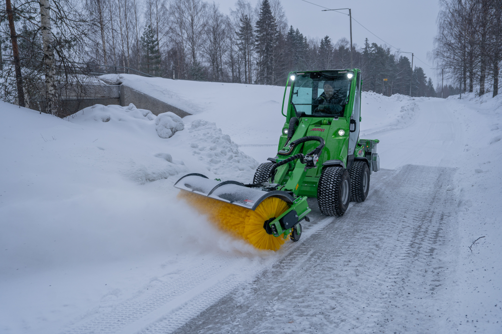 Schnee entfernen Kehrmaschine Avant