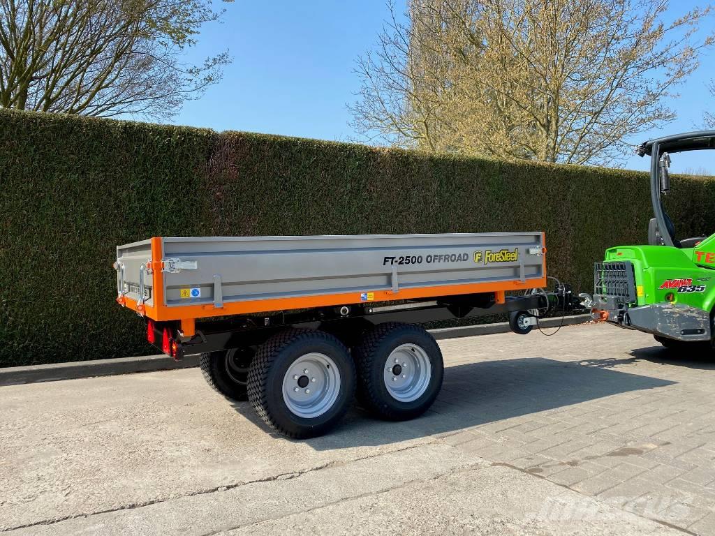 Foresteel FT-2500 OFFROAD mit Avant Multifunktionslader, Anhänger, Hänger, Kipper
