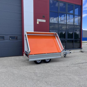 Foresteel FT-2500 OFFROAD seitlich offen, seitlich gekippt, Kipper