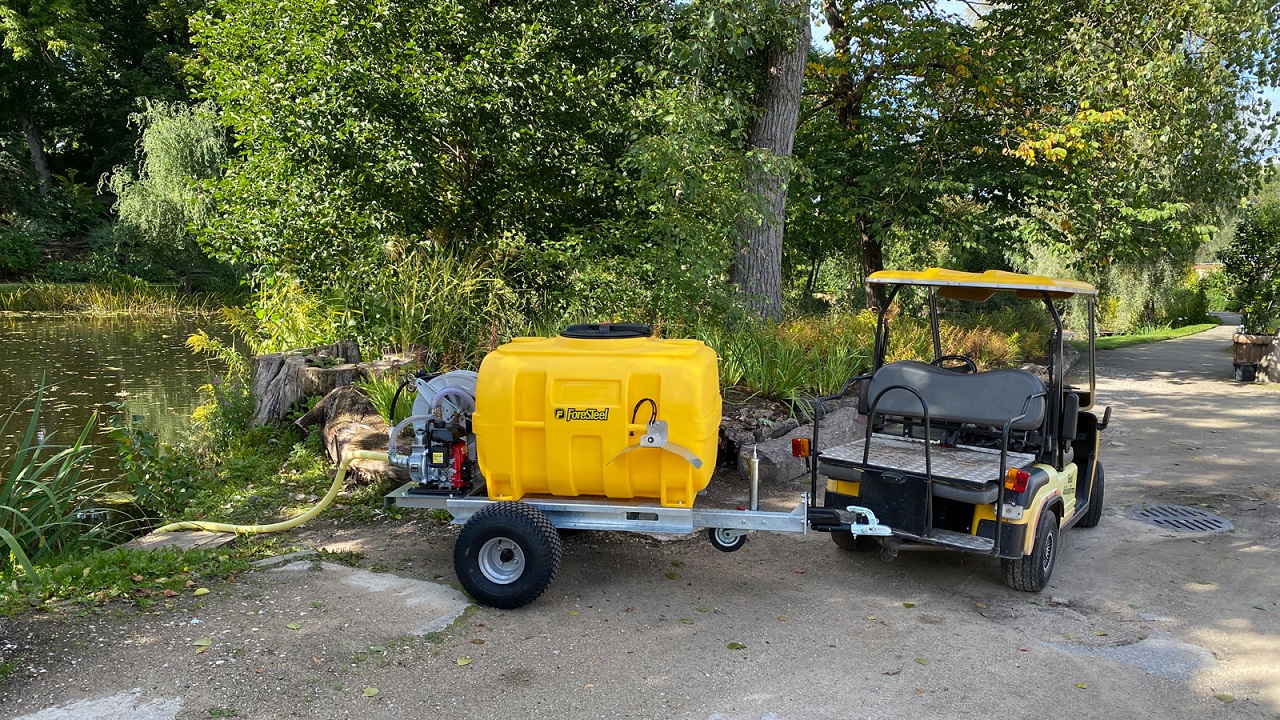 Foresteel FTW-600T Mobiler Bewässerungswagen mit Golgwagen