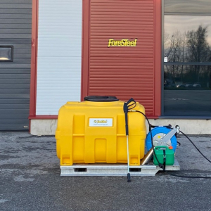 Foresteel PW-600 mobiler Hochdruckreiniger, Schlauchtrommel, Benzinmotor