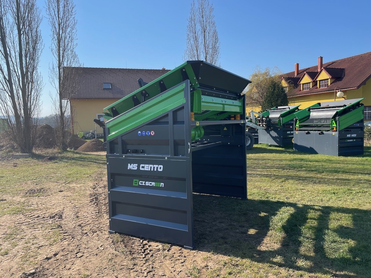 CZ Screen MS Cento Vibrationssiebmaschine, Rüttelsieb, Siebanlage
