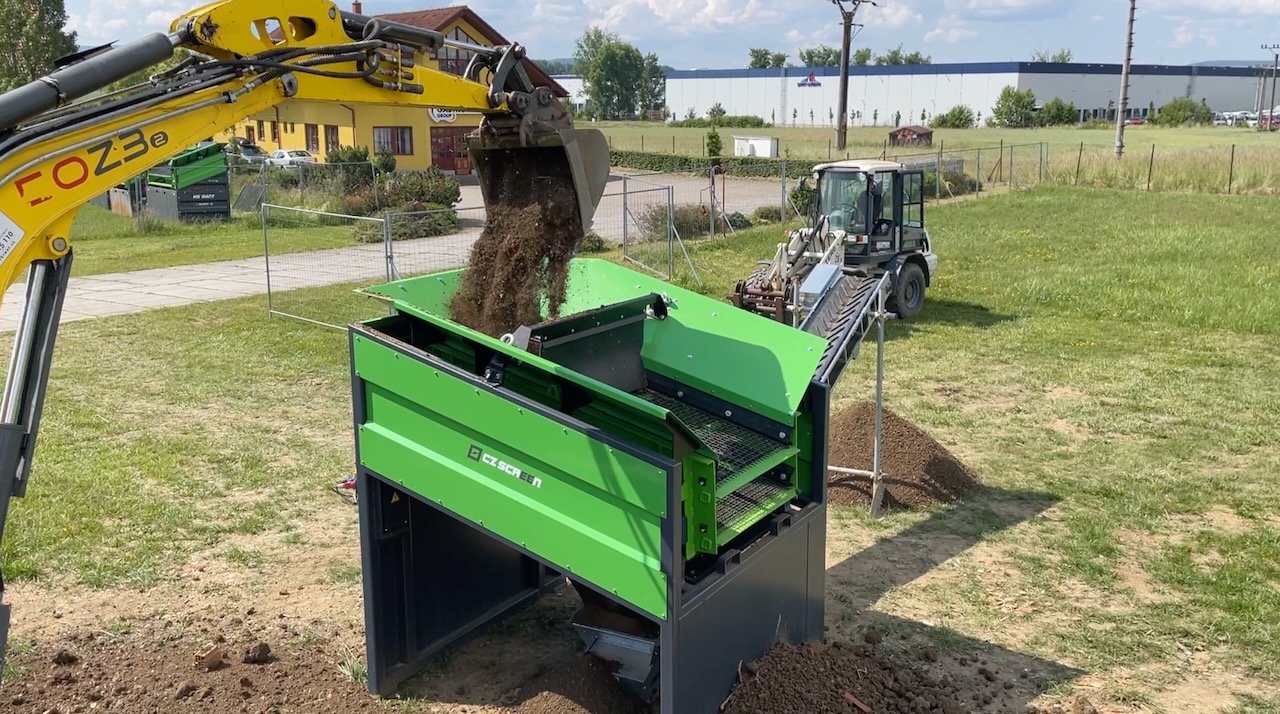 CZ Screen MS Omega, Rüttelsieb, Vibrationssiebmaschine, Siebmaschine