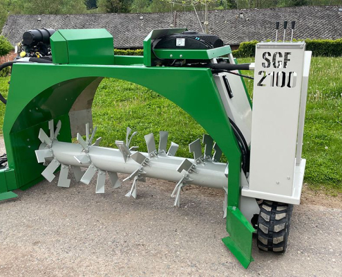 Gujer Kompostwender SGF 2100 B&E, kompostieren, biologisch abbaubar, selbstfahrend