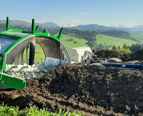 Gujer Kompostwender TG 303, kompostieren, biologisch abbaubar