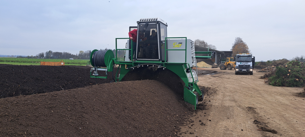 Gujer Kompostwender SGF 3100-S, kompostieren, biologisch abbaubar, selbstfahrend