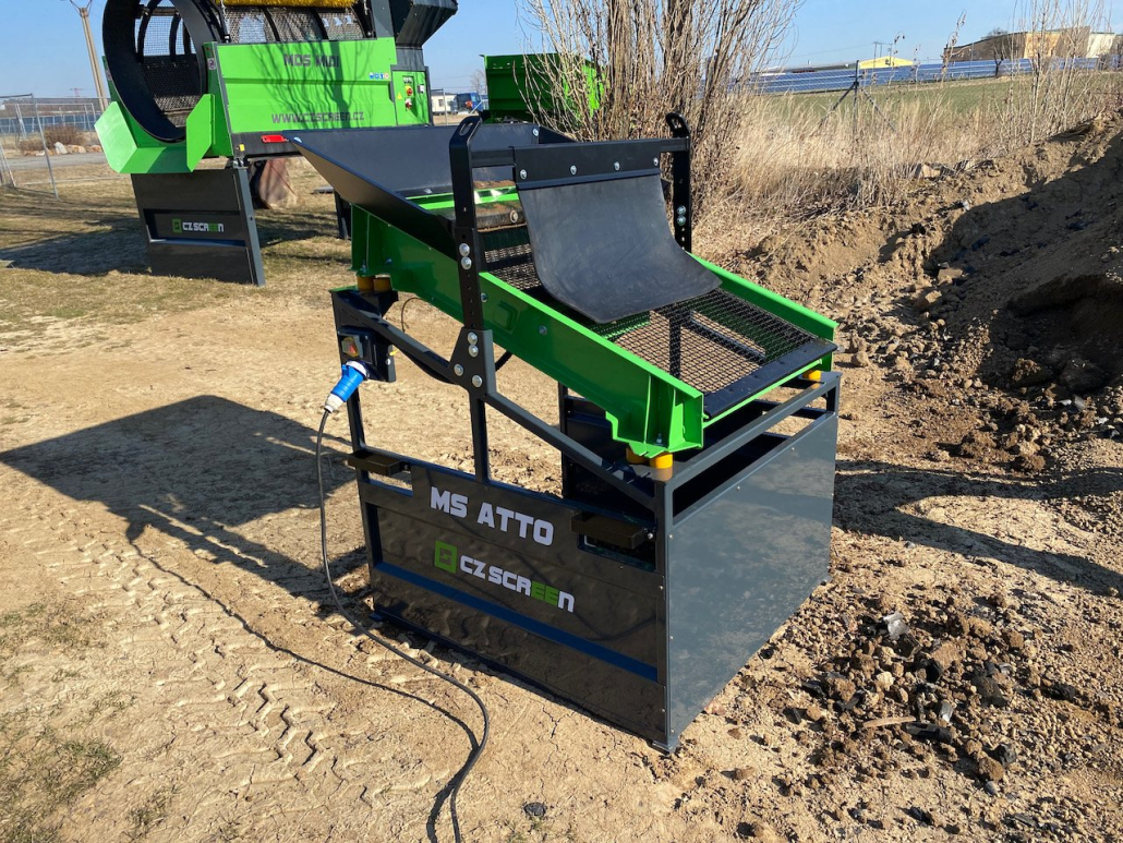 MS Atto CZ Screen, Siebmaschine, Vibrationssieb