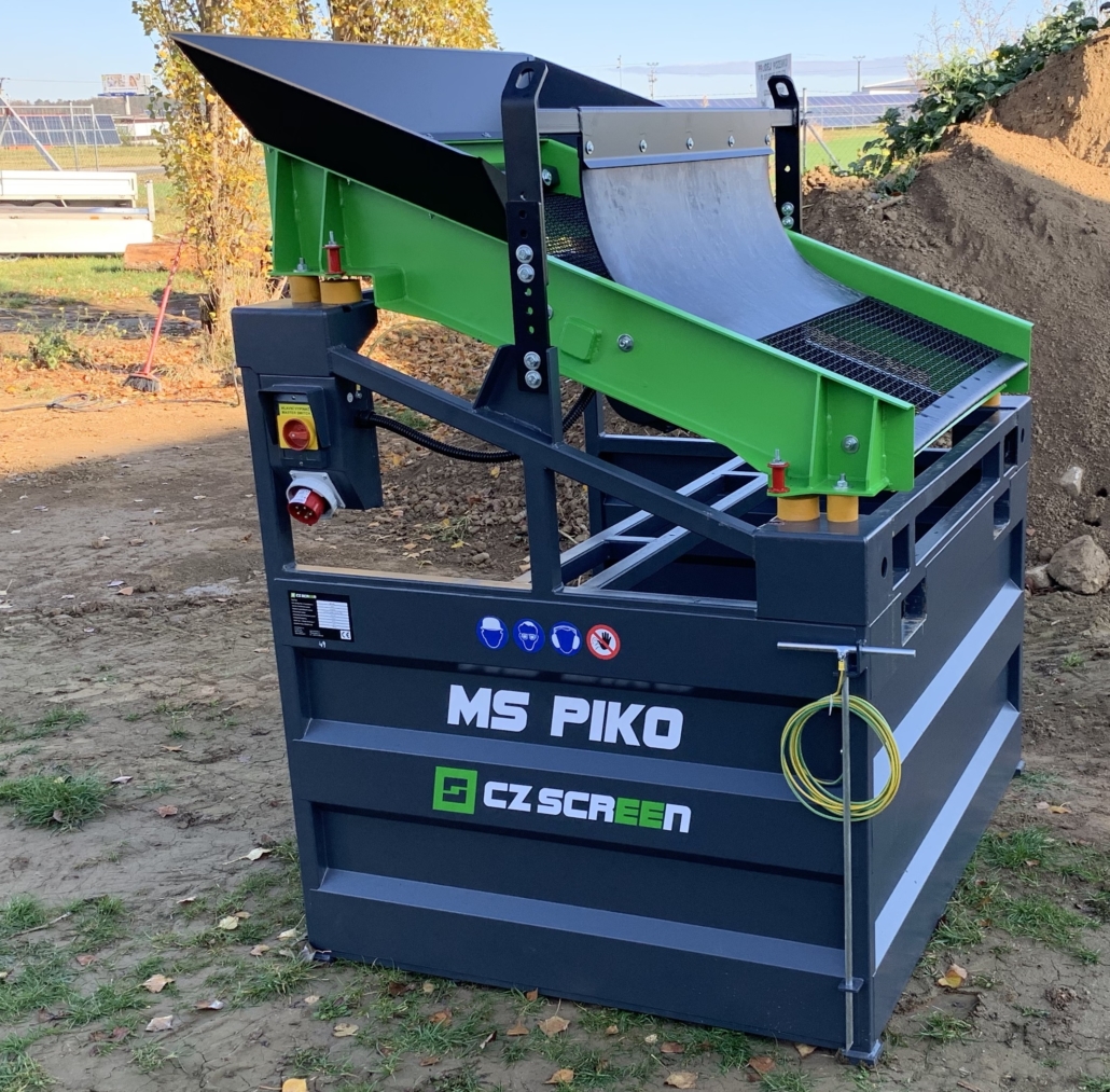 MS Piko CZ Screen Rüttelsieb, Vibrationssiebanlage