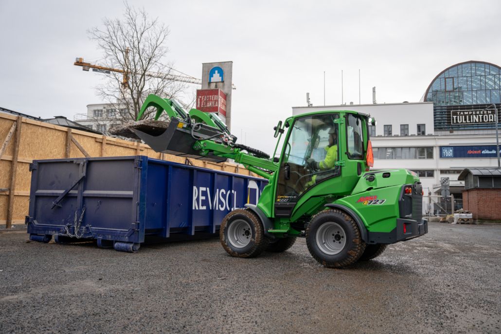 Avant Multifunktionslader, Avant e727, Radlader, Lader, Hoftrac