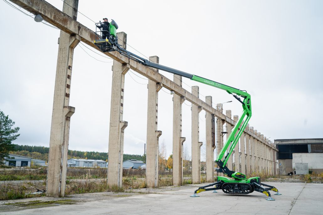 Leguan 170, Hubarbeitsbühen, Steiger, Raupensteier, Leguan Lifts